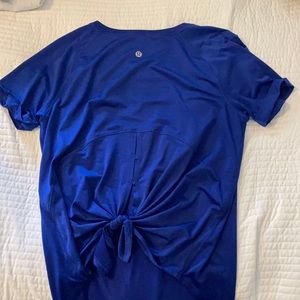 Royal Blue Lululemon Top- Size 8
